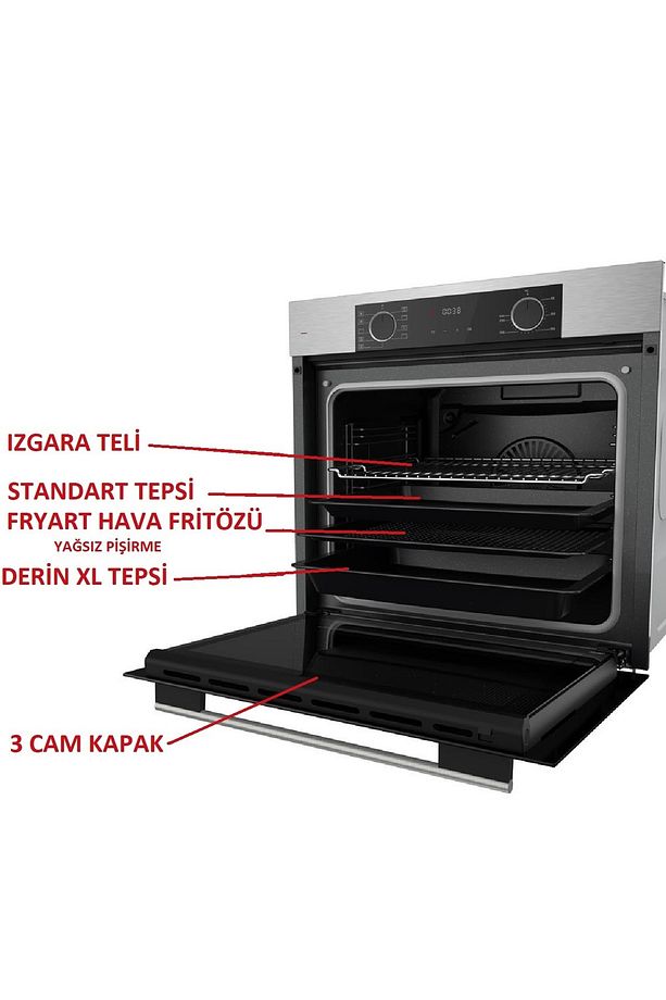 FRYART MEGA SERİSİ ANKASTRE SET ( XE63MI + RS035 + D063 ) - 4