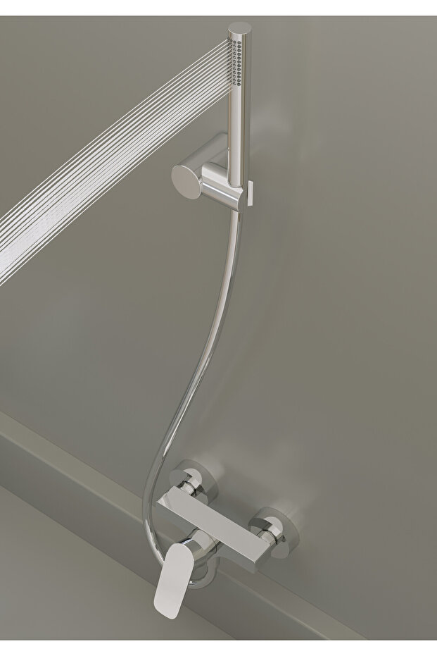 Origin A45543 1F El Duşu Takımı, Krom - 3