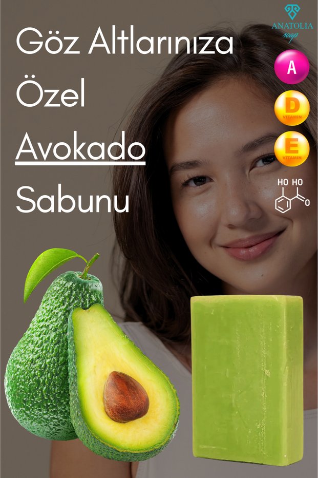 Avocado Soap - Intensive Moisturizer for Under-eye Bags and Dark Circles