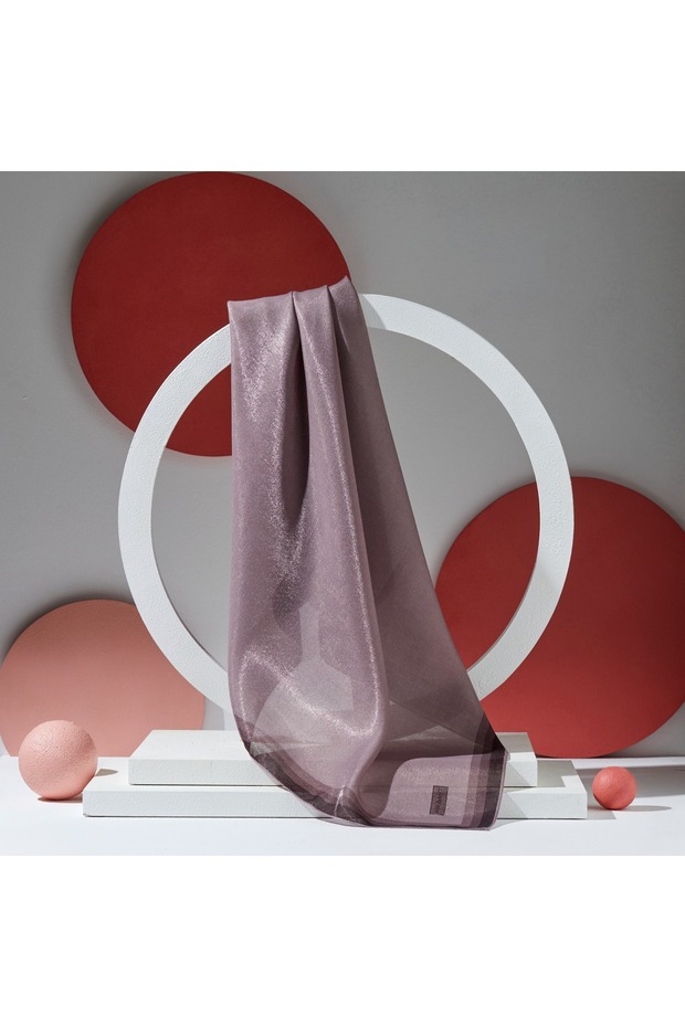 Kehribar Simli Eşarp - 1