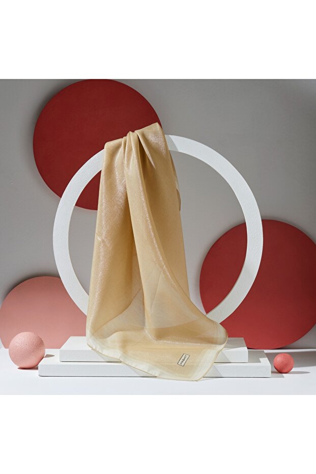 Kehribar Simli Eşarp - 1