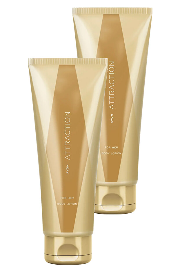 Attraction Women's Body Lotion 125 Ml. Set of Two