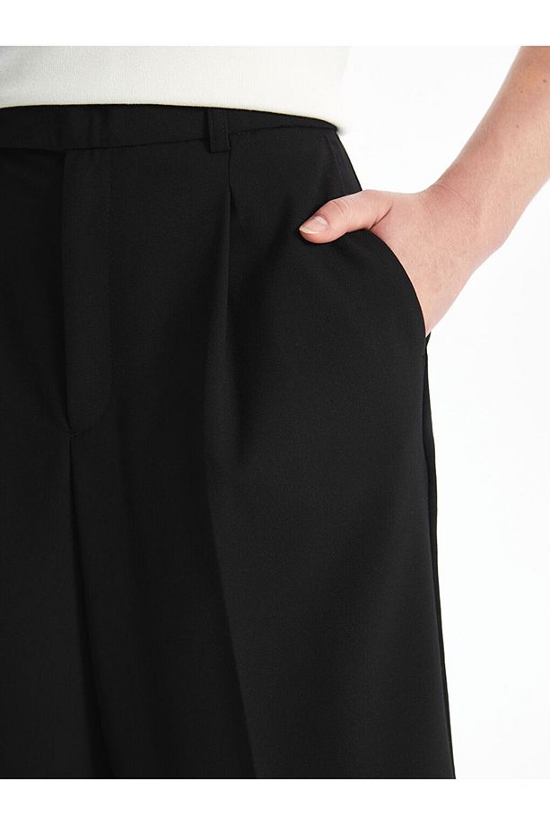 Kadın Loose Fit Düz Şort - 3