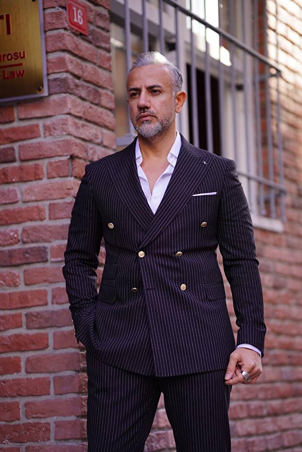 KRUVAZE TAKIM ELBISE - 1