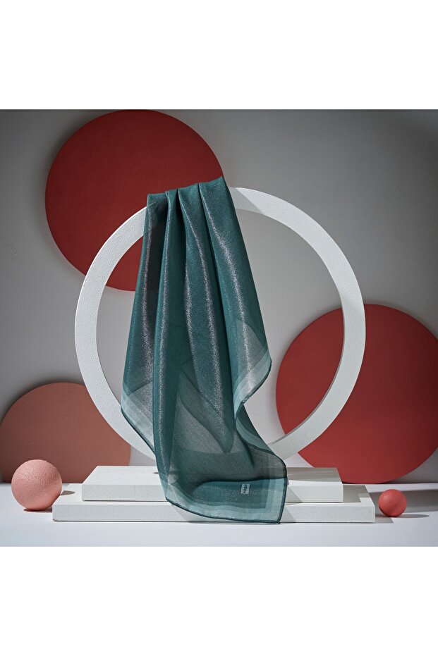 Kehribar Simli Eşarp - 1