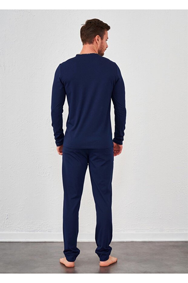 Erkek Pijama Takımı - 10335 - 4