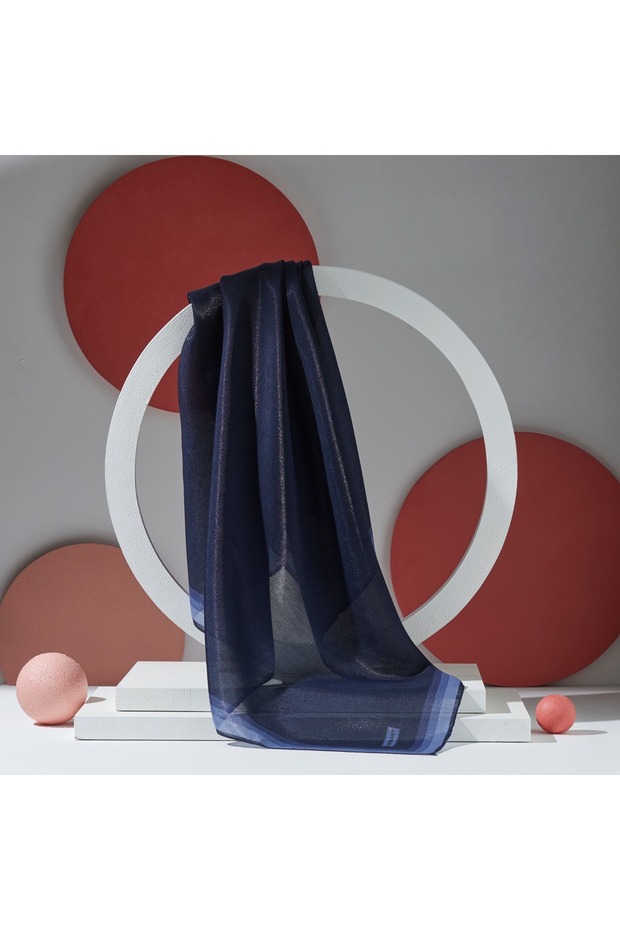 Kehribar Simli Eşarp - 1