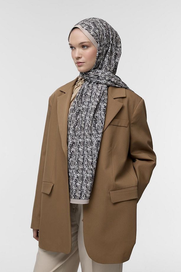 Daily Print Şal Dapper Desenli - 4