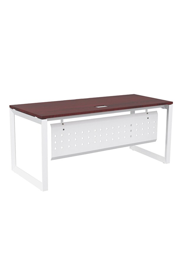 Vorm 136-18 Apple Cherry Modern Workstation without Drawer