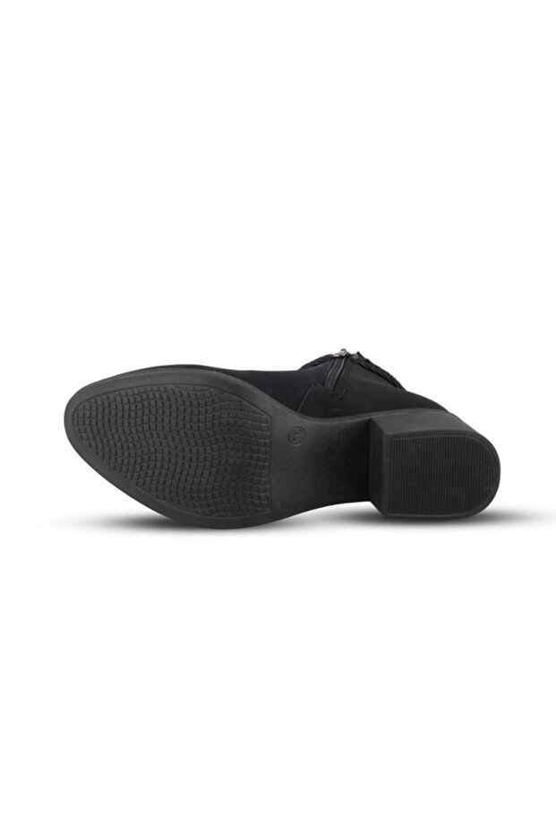 Kadın Slip-On Siyah Günlük Bot - 3