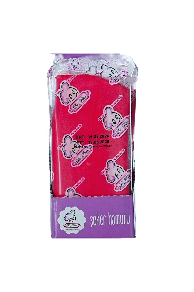 Dr Paste Kırmızı Şeker Hamuru 200 gr - 1