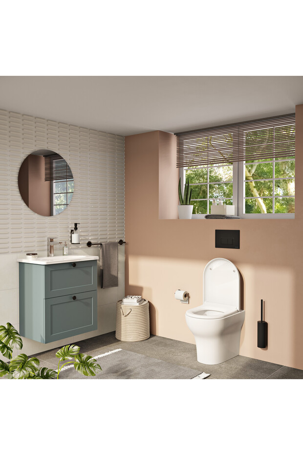 Root Square A42731 Yüksek Lavabo Bataryası, Krom - 2