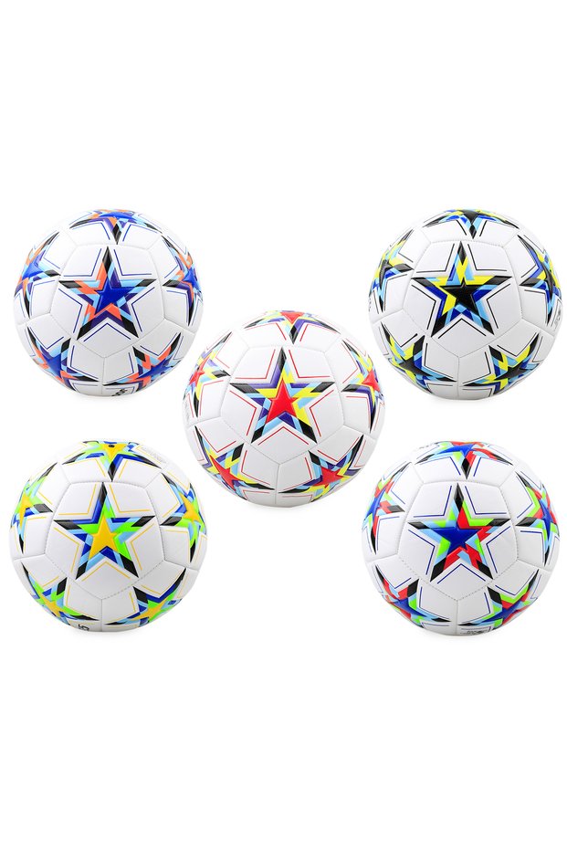 No. 5 Soccer Ball Carpet Field Turf Field Hard Ground Soccer Ball (1Pcs Will Be Shipped Random Color.)