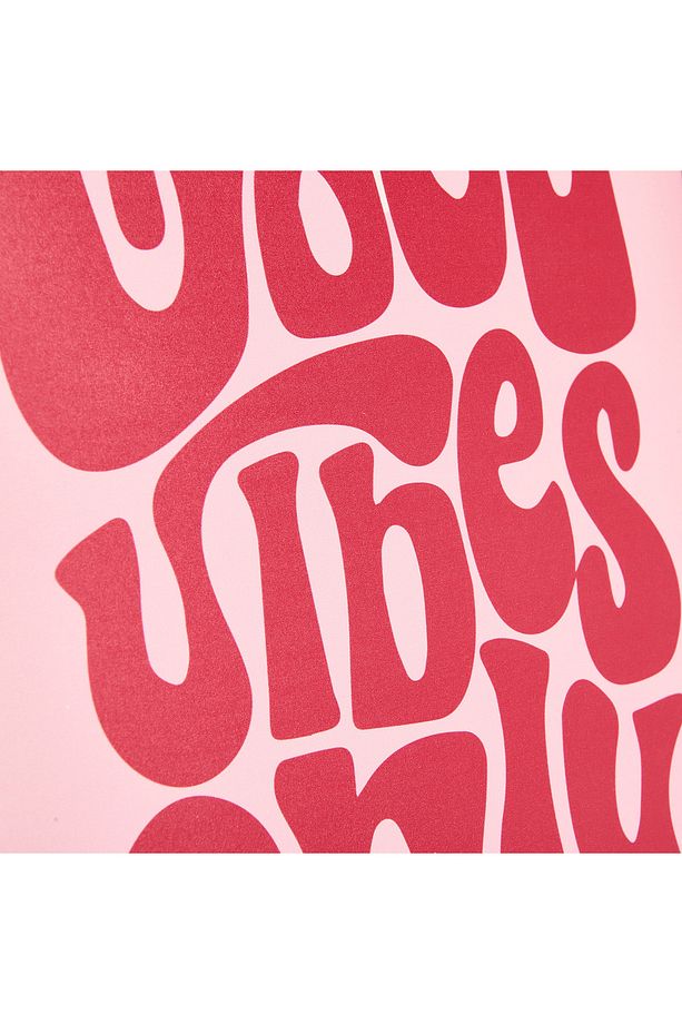 Deco Good Vibes Only Tablo - Pembe - 30x40 cm - 4