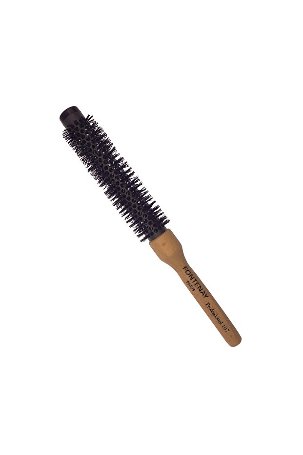 Wooden Handle Ceramic Thermal Blow Dry Brush No:107