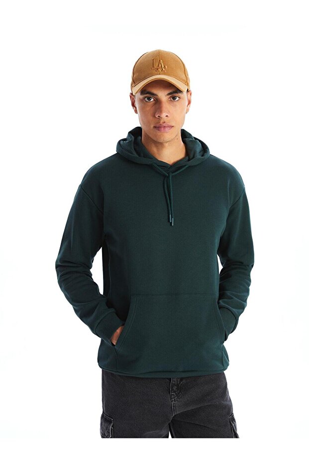 Xside Dark Long Sleeve Men's Hoodie (W4)