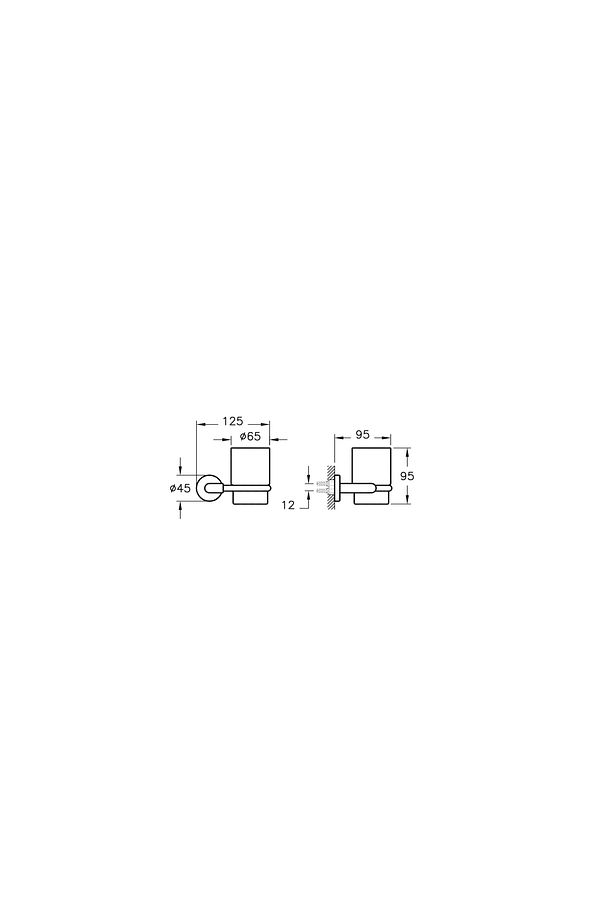 Minimax A44780 Diş Fırçalığı, Krom - 4