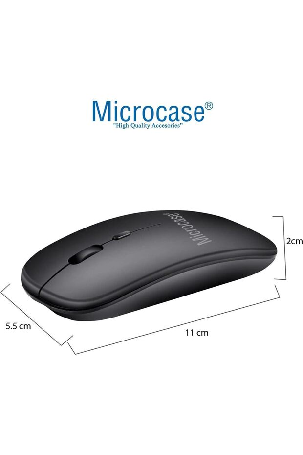 Vorcom QuartzPro 10.1 inch Tablet için Bluetooth Klavye + Mouse + Tablet Standı - AL45150 Pembe - 7