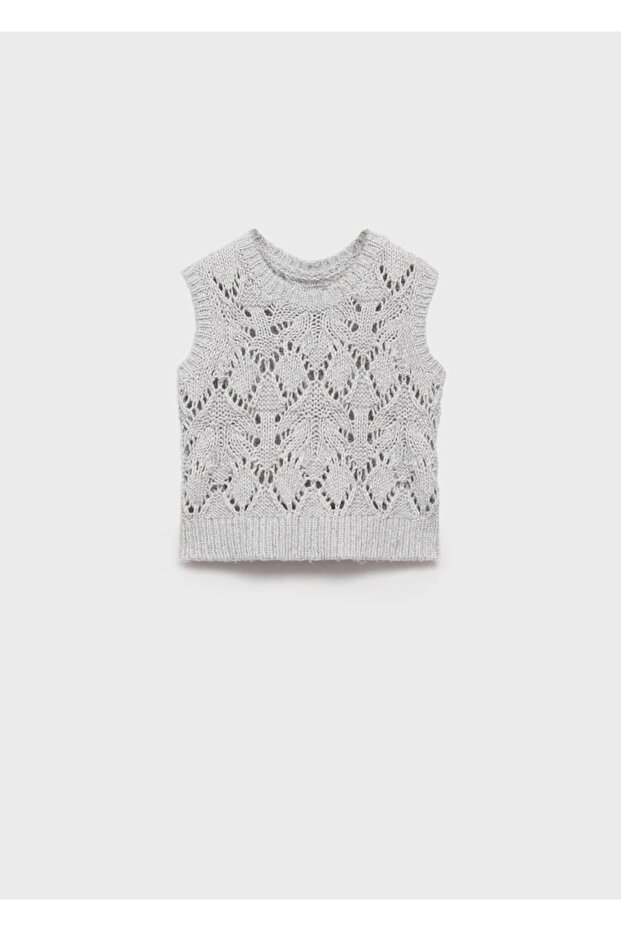 Parlak triko yelek - 1