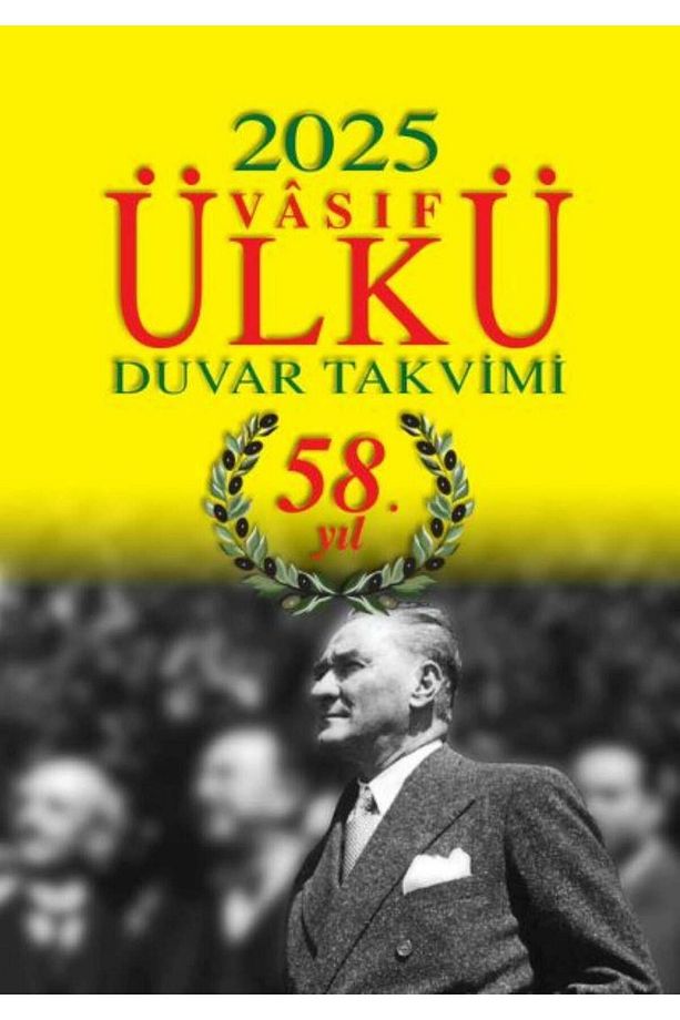2025 Vasıf Duvar Takvimi Resimli Arka Karton (KOD:01-A) - 1