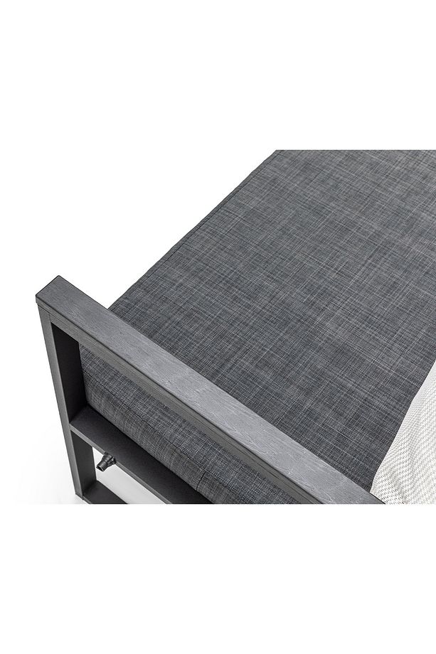 Bahçe Mobilyası, Cafe, Balkon, Kanepe, Koltuk (148cm) Antrasit - 6