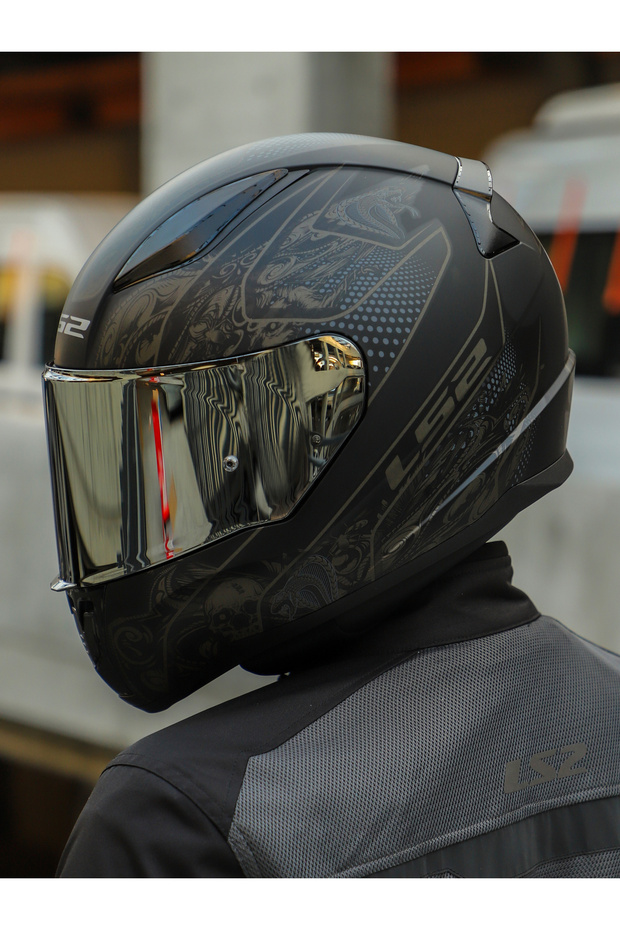 RAPID 2 CRYPT MAT SİYAH KASK - 3