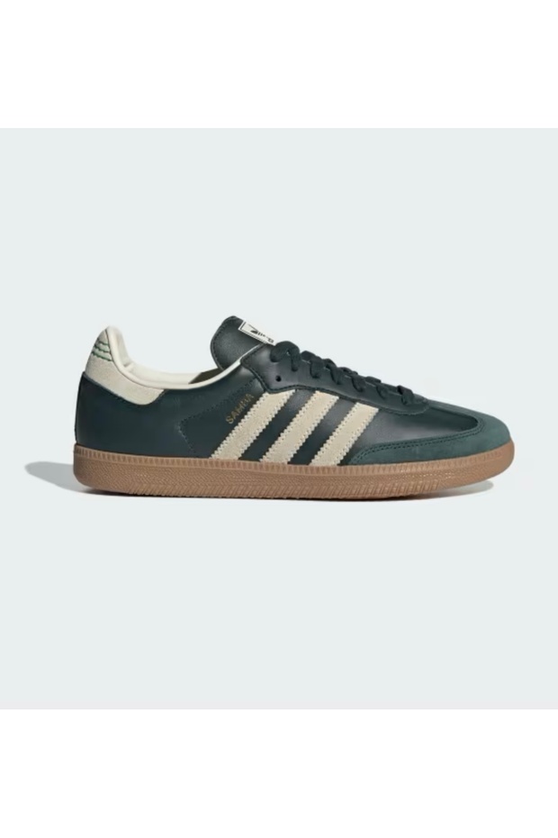 Adi̇das Samba Og Shadow Green Cream White Gold Metallic