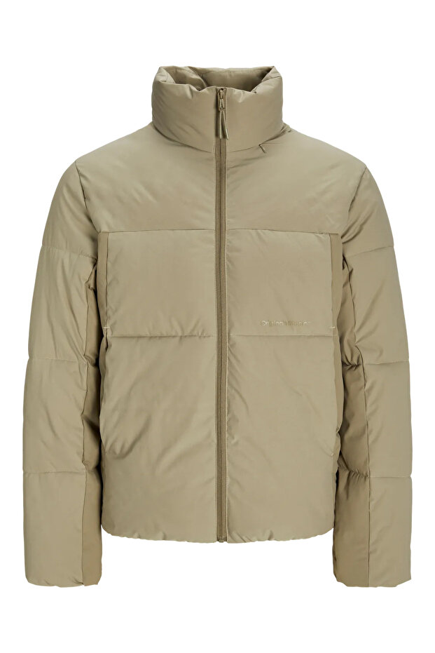 جاكيت جاك جونز منفوخ طراز JORVESTERBRO BLOCKING PUFFER BF