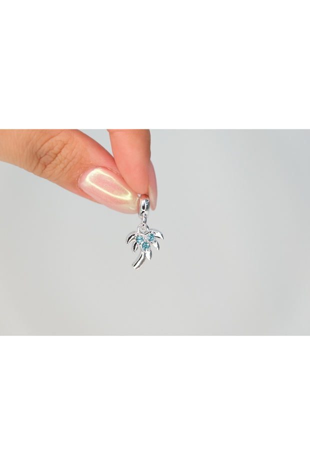 Palm Stainless Steel Charm