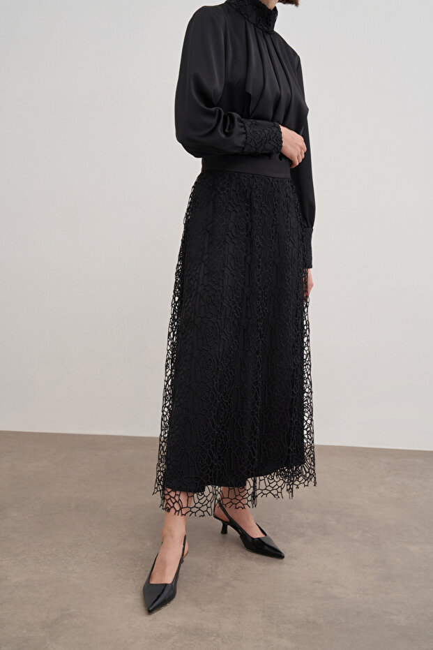 1174111 Güpürlü Etek - 4