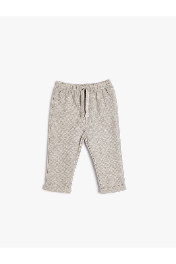 Basic Jogger Eşofman Altı Beli Lastikli - 1