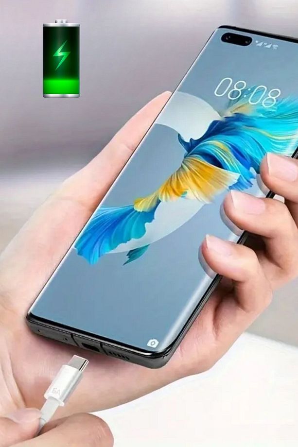 ® 120W USB Hızlı Type C Uçlu Kablolu Şarj Aleti - 4