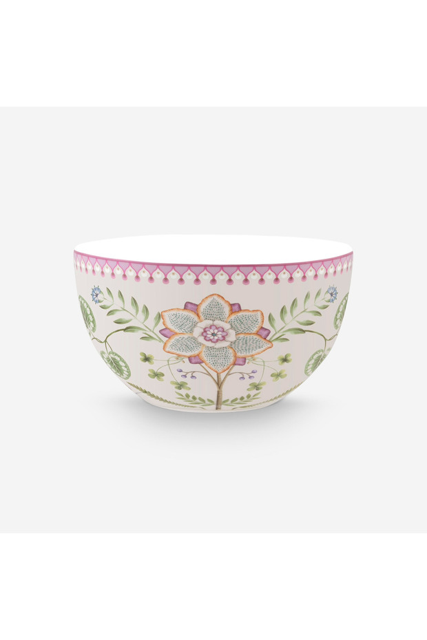 Lily & Lotus Purple Porcelain Bowl 18 cm