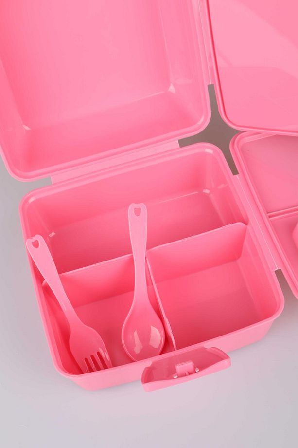 YENİ SEZON LİSANSLI HELLO KITTY 2 KATLI BESLENME KUTUSU / LUNCH BOX - 6