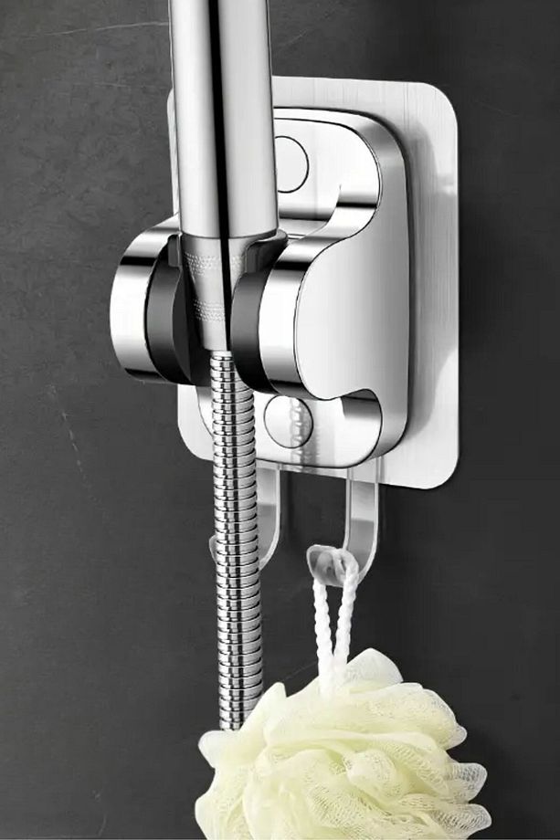 ® Kendiliğinden Güçlü Yapışkanlı Askılı Duş Başlık Tutucu - 3
