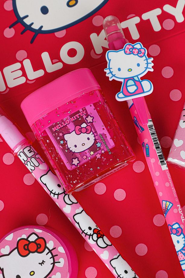 YENİ SEZON LİSANSLI HELLO KITTY VERSATİL UÇLU KALEM 0.7 MM,2 ADET KALEMTRAŞ,GEÇMELİ KURŞUN KALEM VE - 3