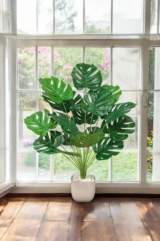 Yapay Deve Tabanı (MONSTERA AĞACI) 1.1 Metre - 8