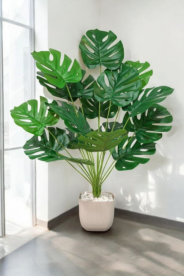 Yapay Deve Tabanı (MONSTERA AĞACI) 1.1 Metre - 2