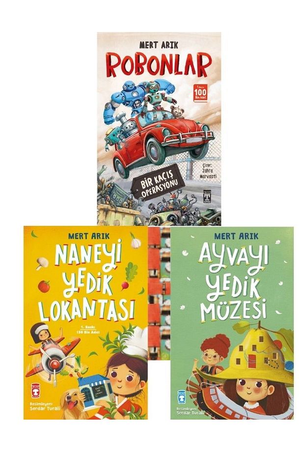 Mert Arık -2.3.4.Sınıf-Robonlar / Bir Kaçış Operasyonu, Naneyi Yedik Lokantası , Ayvayı Yedik Müzesi - 3