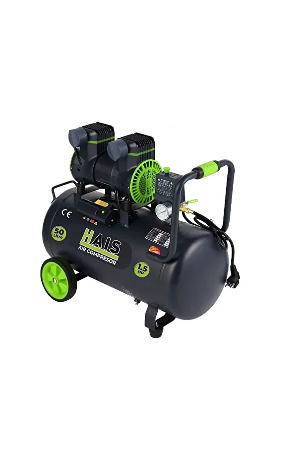 50 Litre SESSİZ YAĞSIZ HAVA KOMPRESÖRÜ 1.5HP - 2