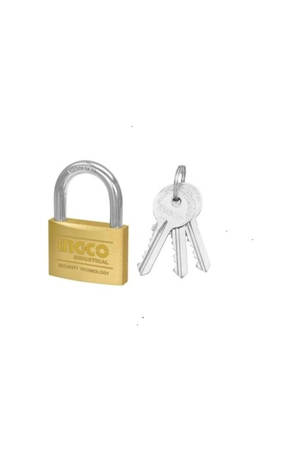 Ingco Padlock Ingco Yellow 40 mm