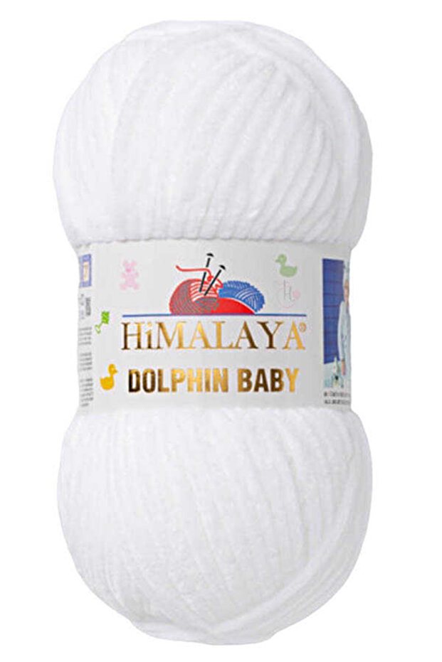 Dolphin Baby / White / 80301 / Pack of 5