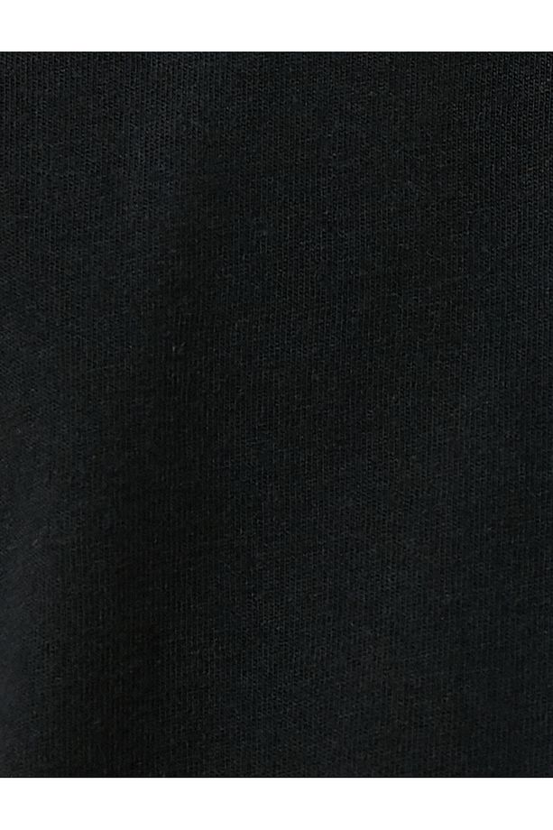 Cep Detaylı Kısa Kollu Regular Fit Bisiklet Yaka Pamuklu Tişört - 6