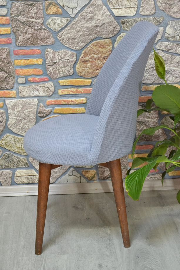 RETRO PİTİKARE SANDALYE KILIFI ÖRTÜSÜ - 4