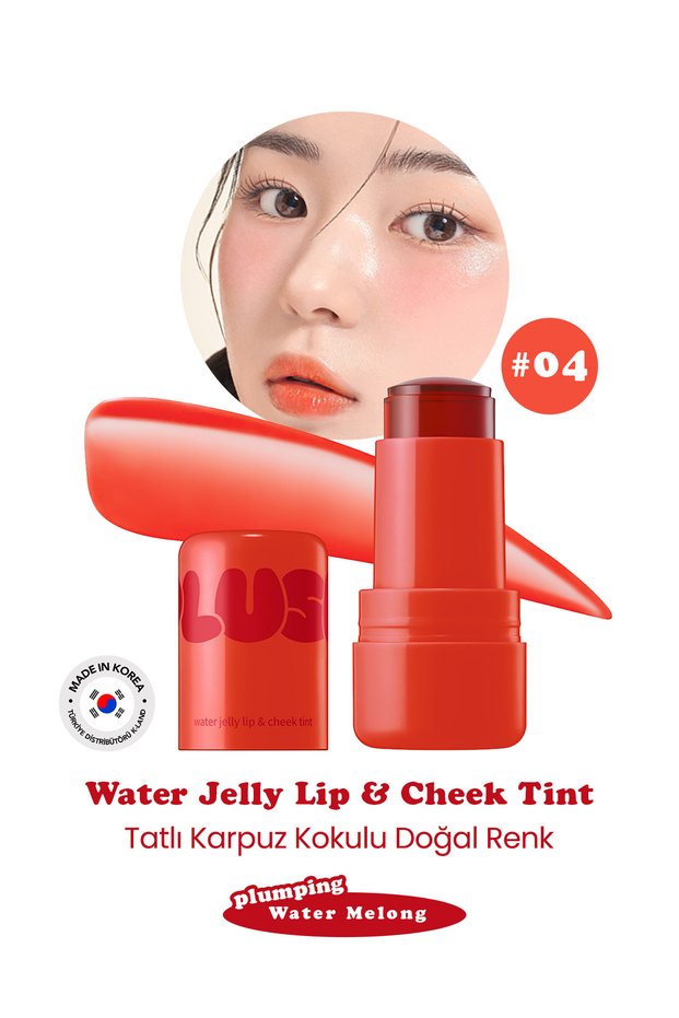 Plush Jelly - Cheek and Lip Coloring Gel Tint, Plush Blush and Lip Set