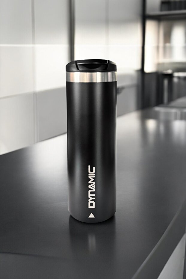 Paslanmaz Çelik Termos  500ML Siyah/Krem 2 Renk Seçeneği - 2