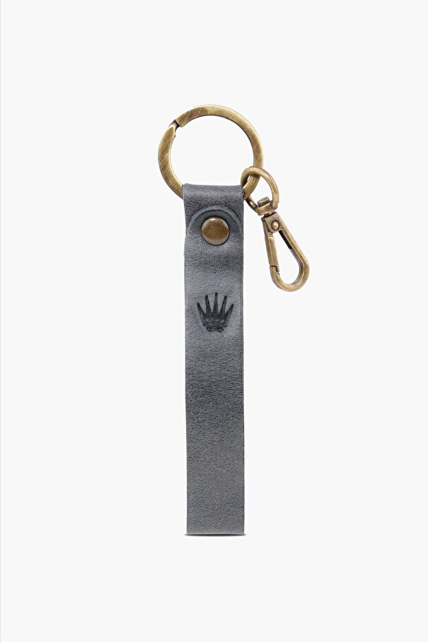 سلسلة مفاتيح باللون الرمادي المجنون - 1