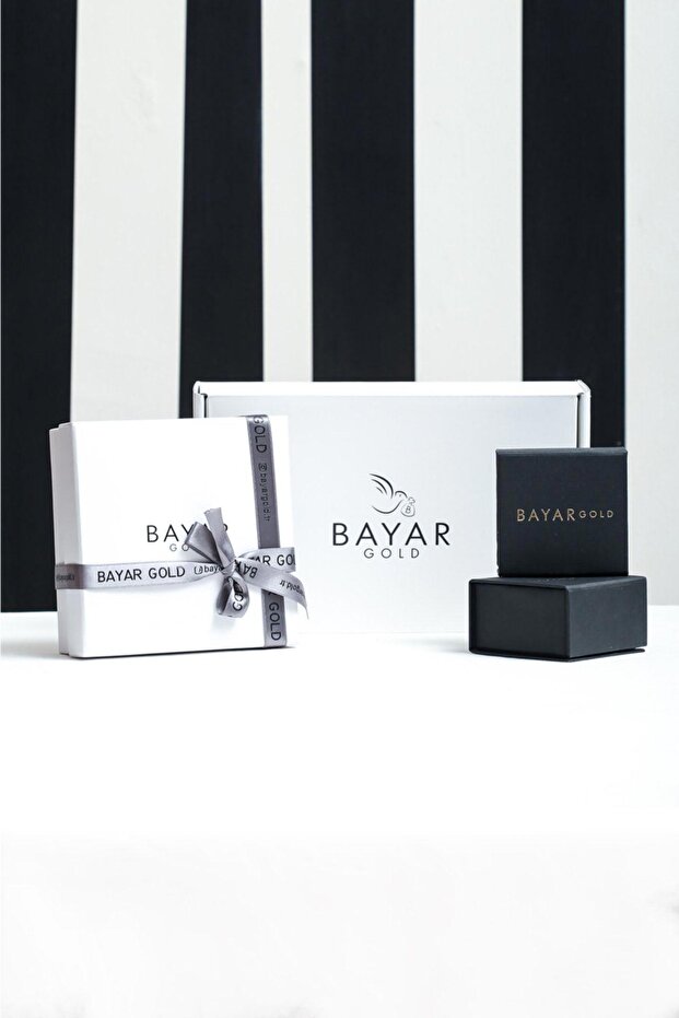 14 Ayar Altın Pullu Rubi Yakut Set - 4