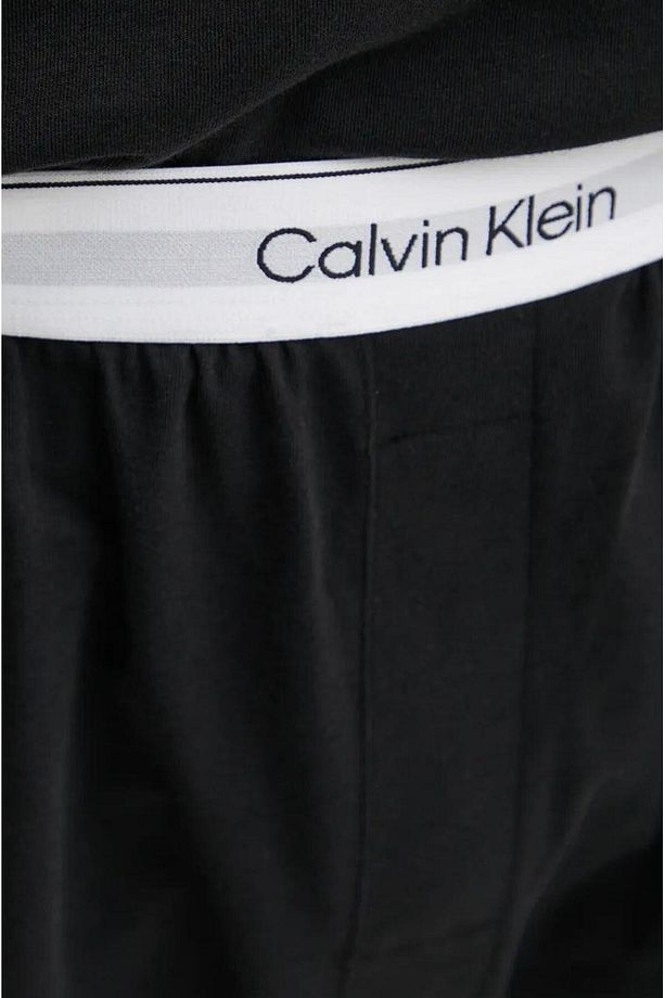 Erkek Siyah Logolu Pijama Takımı 000NM2844E - 5