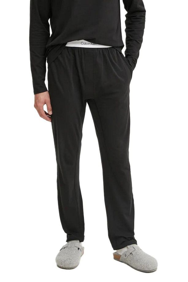 Erkek Siyah Logolu Pijama Takımı 000NM2844E - 3